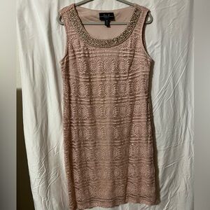 R and M collection champagne beaded